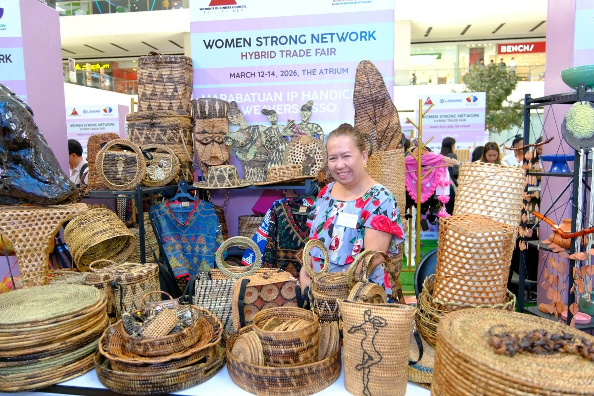 Filipina entrepreneurs proudly present their brands at the WomenBizPH Trade Fair, highlighting the creativity, resilience, and innovation of women-led MSMEs.