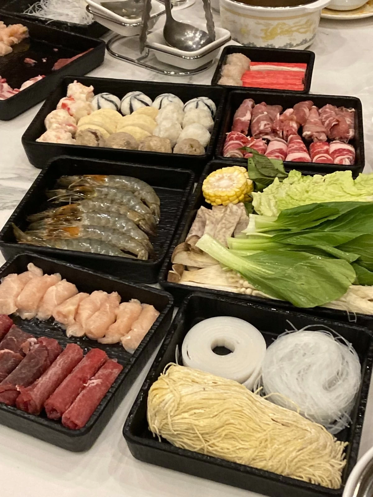 MIX AND MATCH There are various noodles, meats, and vegetables to pair with your soup base (Photo by Poch Eulalia | Manila Bulletin)