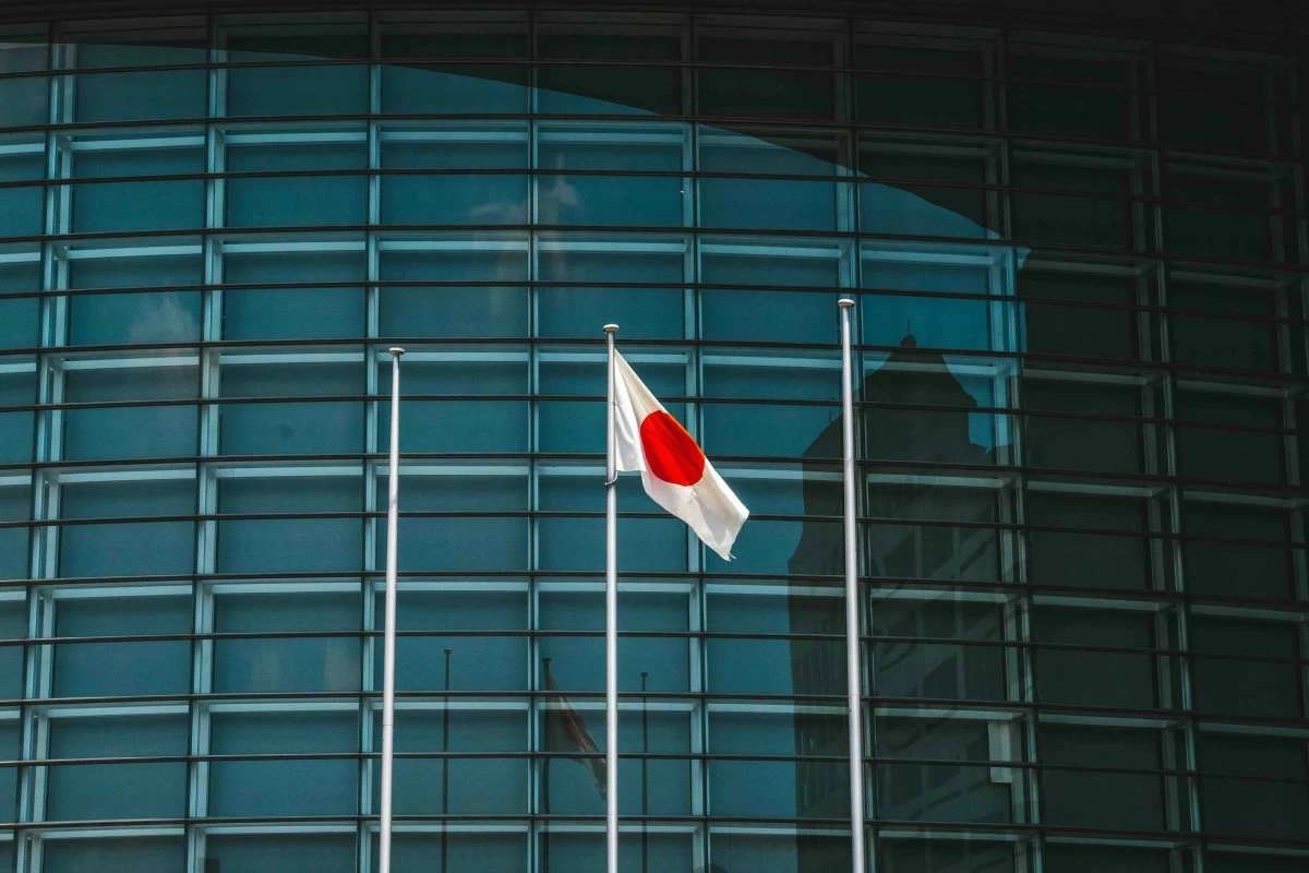 The Japanese flag (Photo from Unsplash)