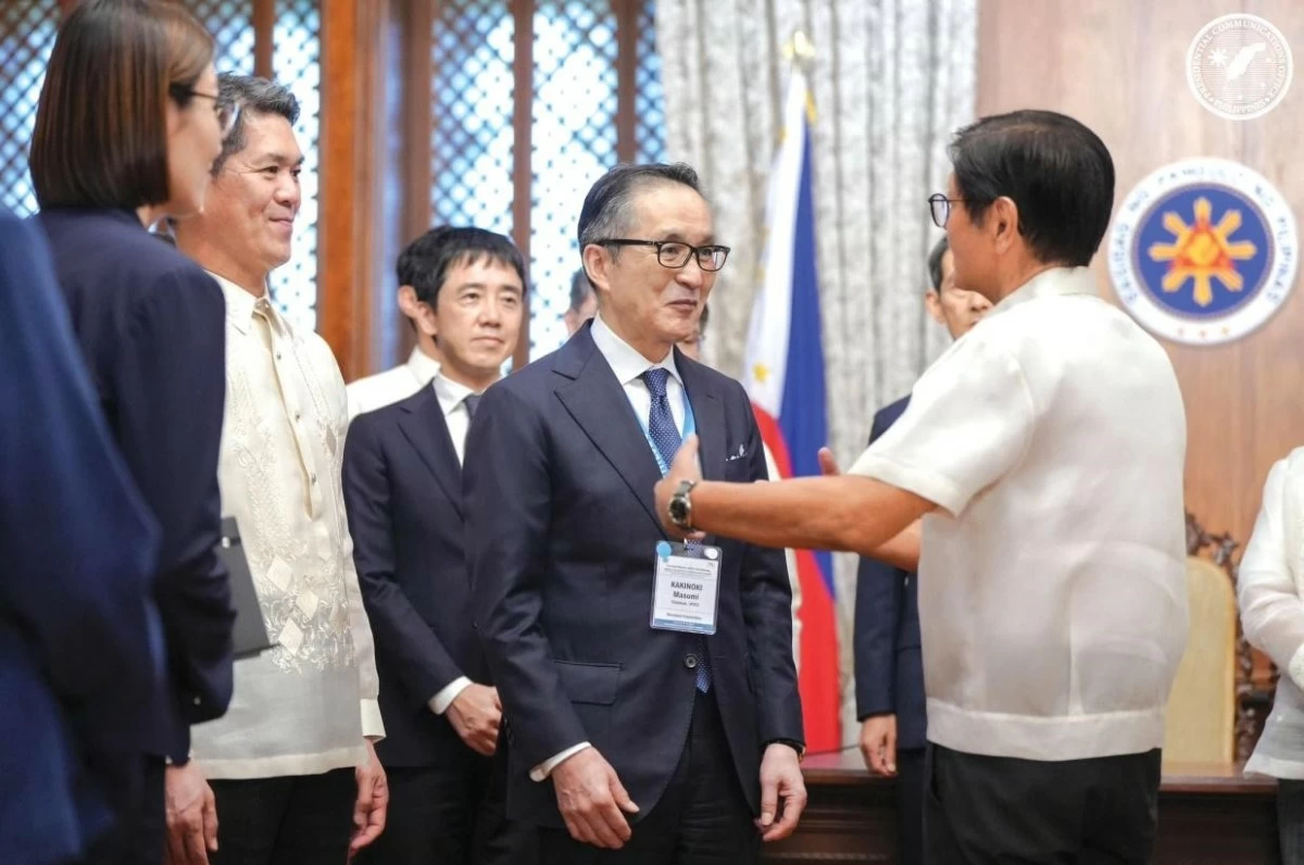 His Excellency President Ferdinand “Bongbong” Marcos, Jr. underscored Japan’s role as a strategic partner in advancing trade, investments, and quality infrastructure collaboration as he met with Japanese and Filipino business leaders in Malacañan on Wednesday, Feb. 18, 2026. (PCO photo)