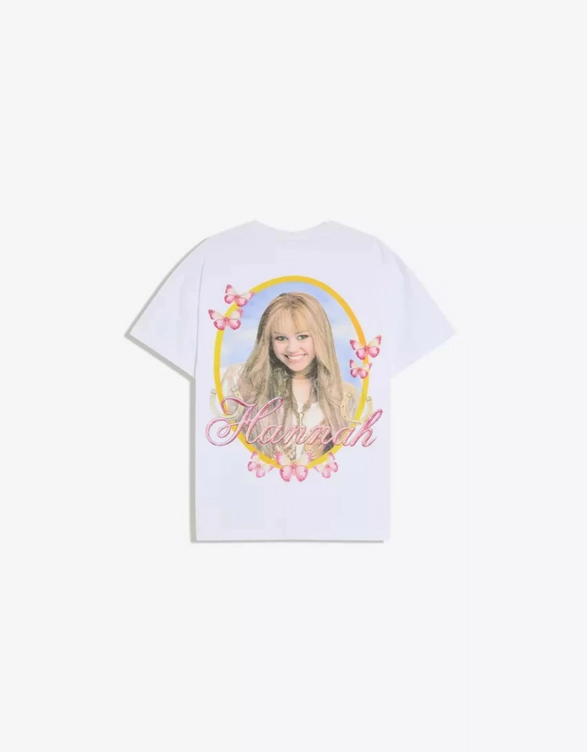 Hannah Montana print short sleeve T-shirt (Bershka)
