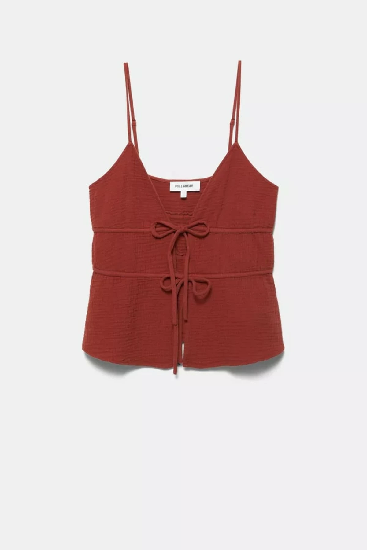 Crepe strappy top (Pull and Bear)