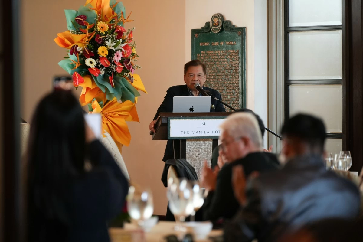 Atty. Joey Lina (Photo from The Manila Hotel)
