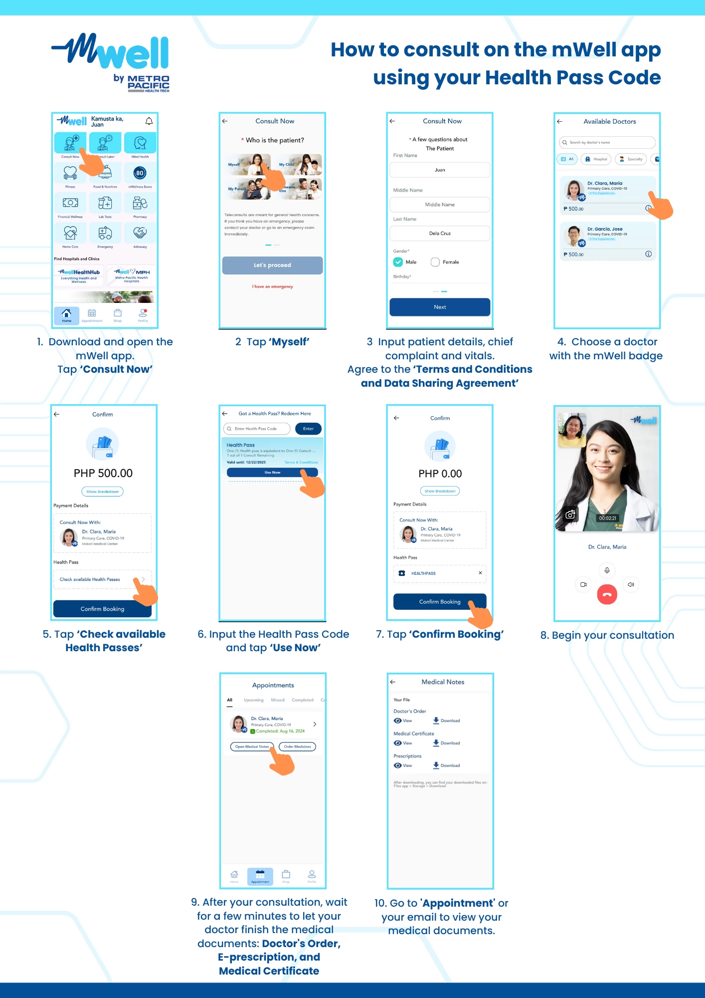 How to use the mWell Healthsavers Plan on the mWell app.