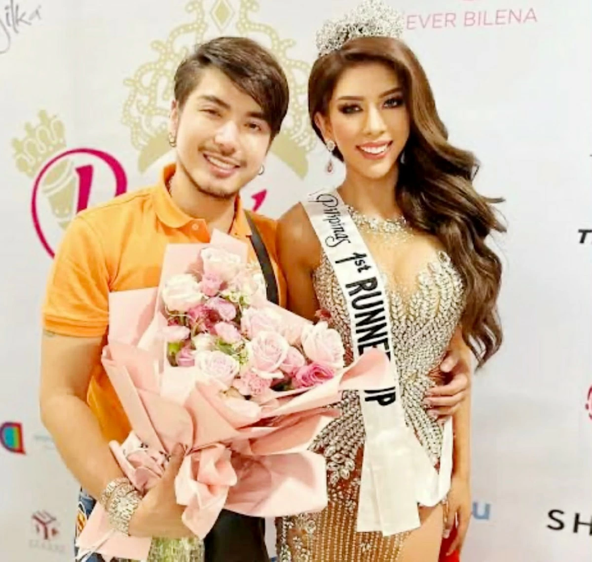 GLITZ AND GLAMOUR — Social media influencer and former talent manager Wilbert Tolentino and Bb. Pilipinas 2022 first runner-up Herlene Nicole Budol.