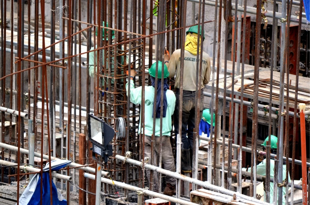 Construction of a hydropower facility is underway in Manolo Fortich, Bukidnon.