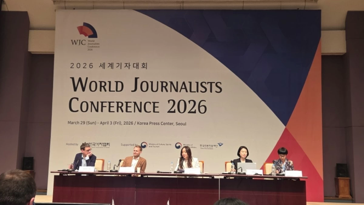The World Journalists Conference 2026 being held at the Korea Press Center in Seoul, South Korea on March 30 (Jonathan Hicap) 