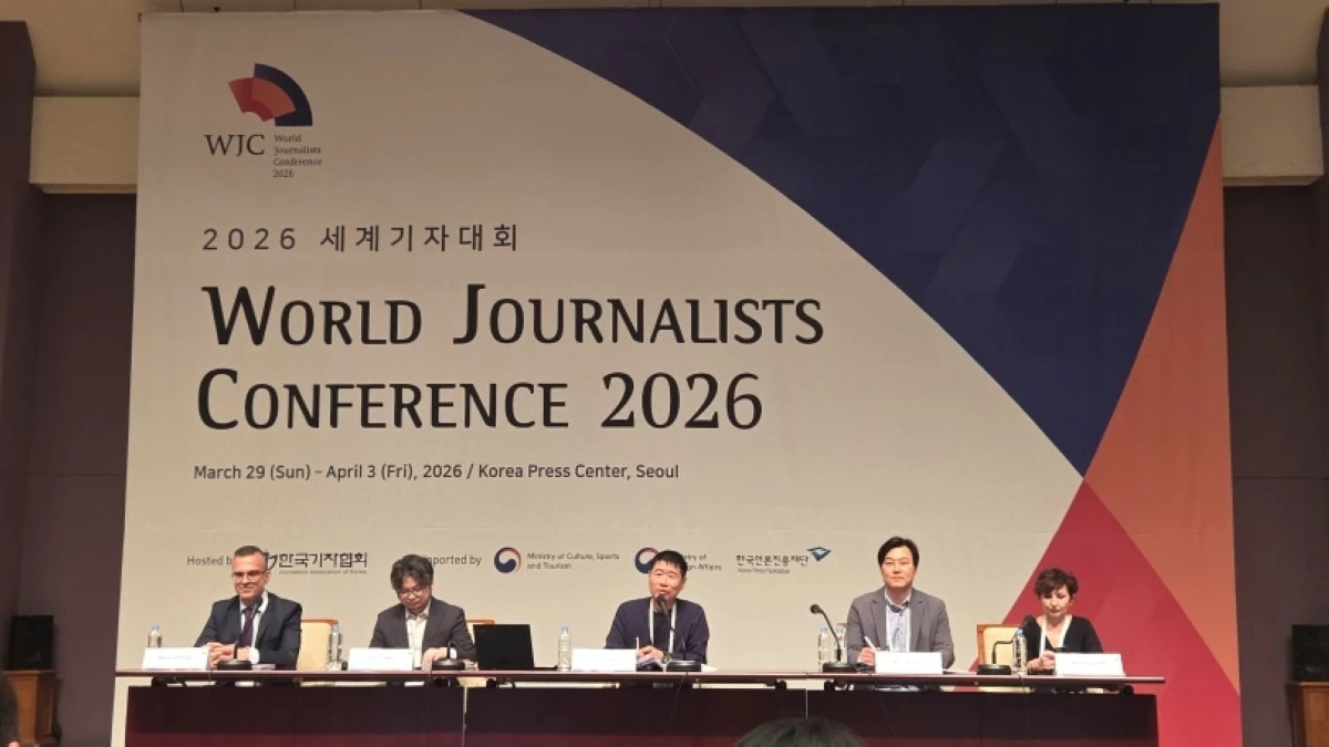The World Journalists Conference 2026 being held at the Korea Press Center in Seoul, South Korea on March 30 (Jonathan Hicap) 