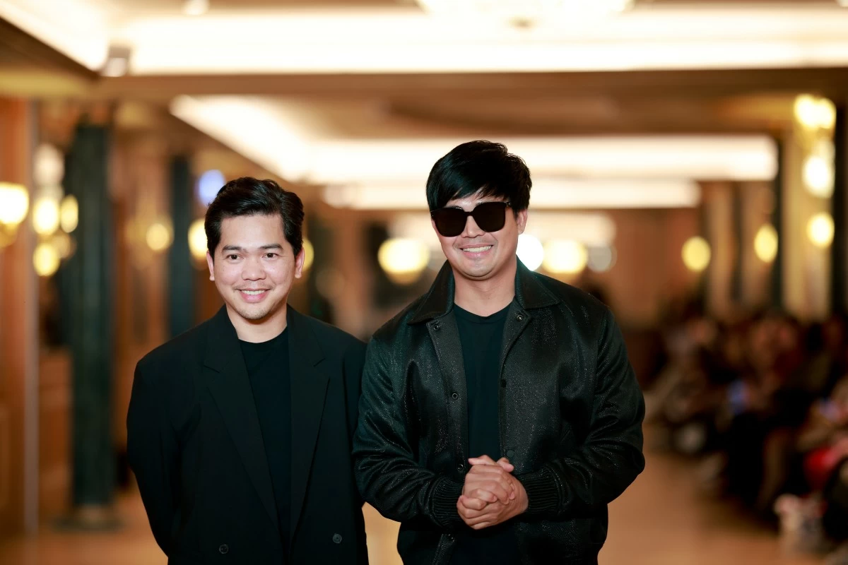 IFAW international fashion show director Limuel Hayag Vilela and creative director Alvin Masangkay Francia (Photo by Nelson Carlo Espinili, courtesy of SCI PH)
