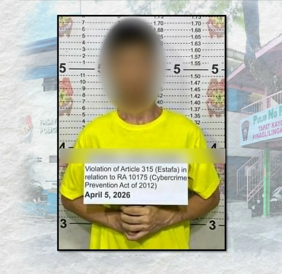 Vietnamese national nabbed for estafa, cybercrime in Pasay