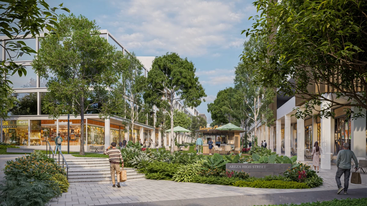 Areza Linear Park (Artist's perspective/Ayala Land)