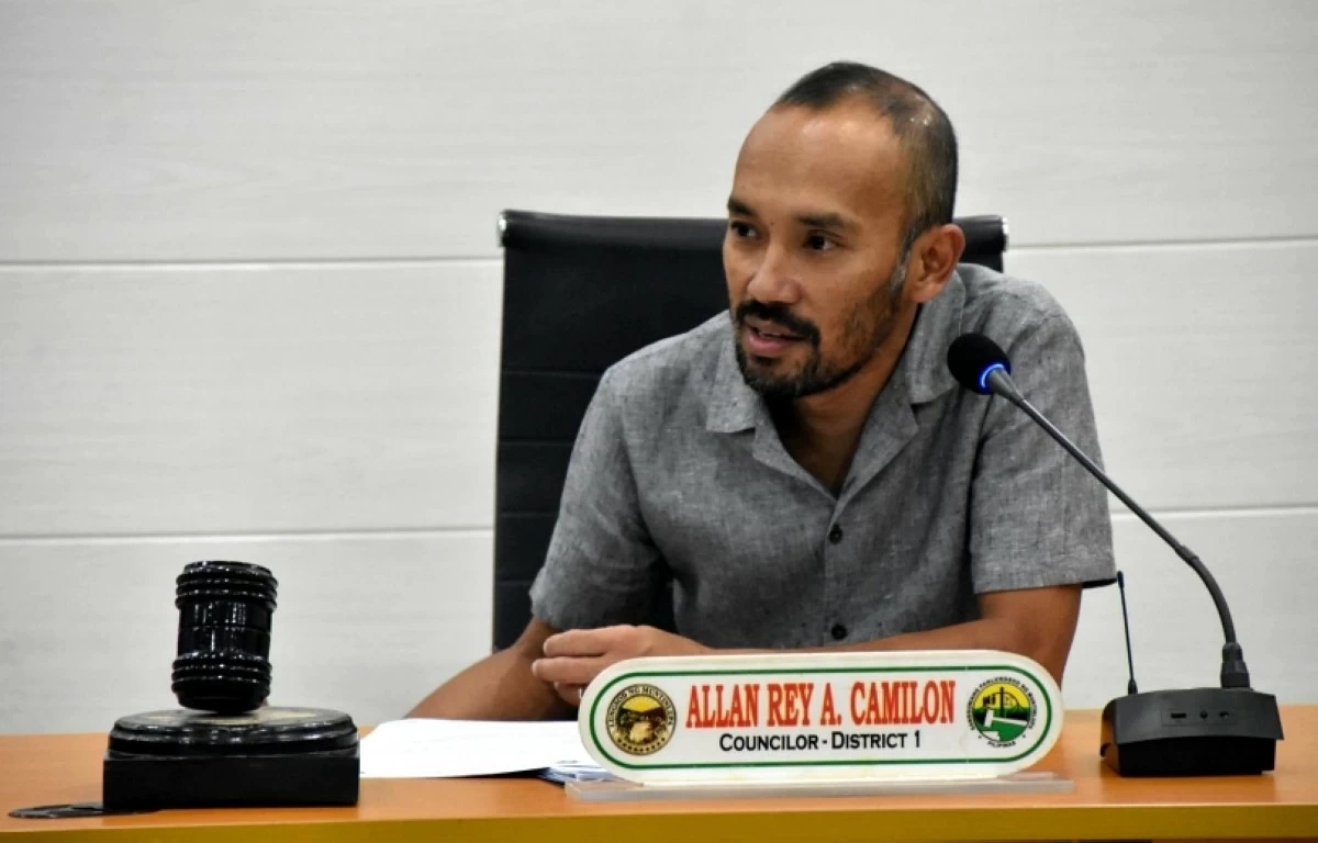 Allan Rey Camilon as a Muntinlupa councilor (Sanggunian Secretariat-Muntinlupa)