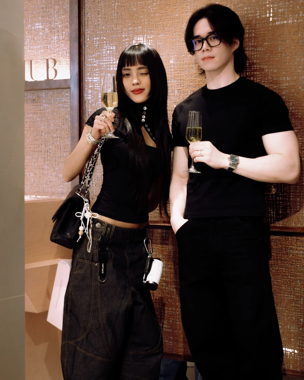 Ida Anduyan and Miguel Wycoco (Photo courtesy of The Bag Hub)

