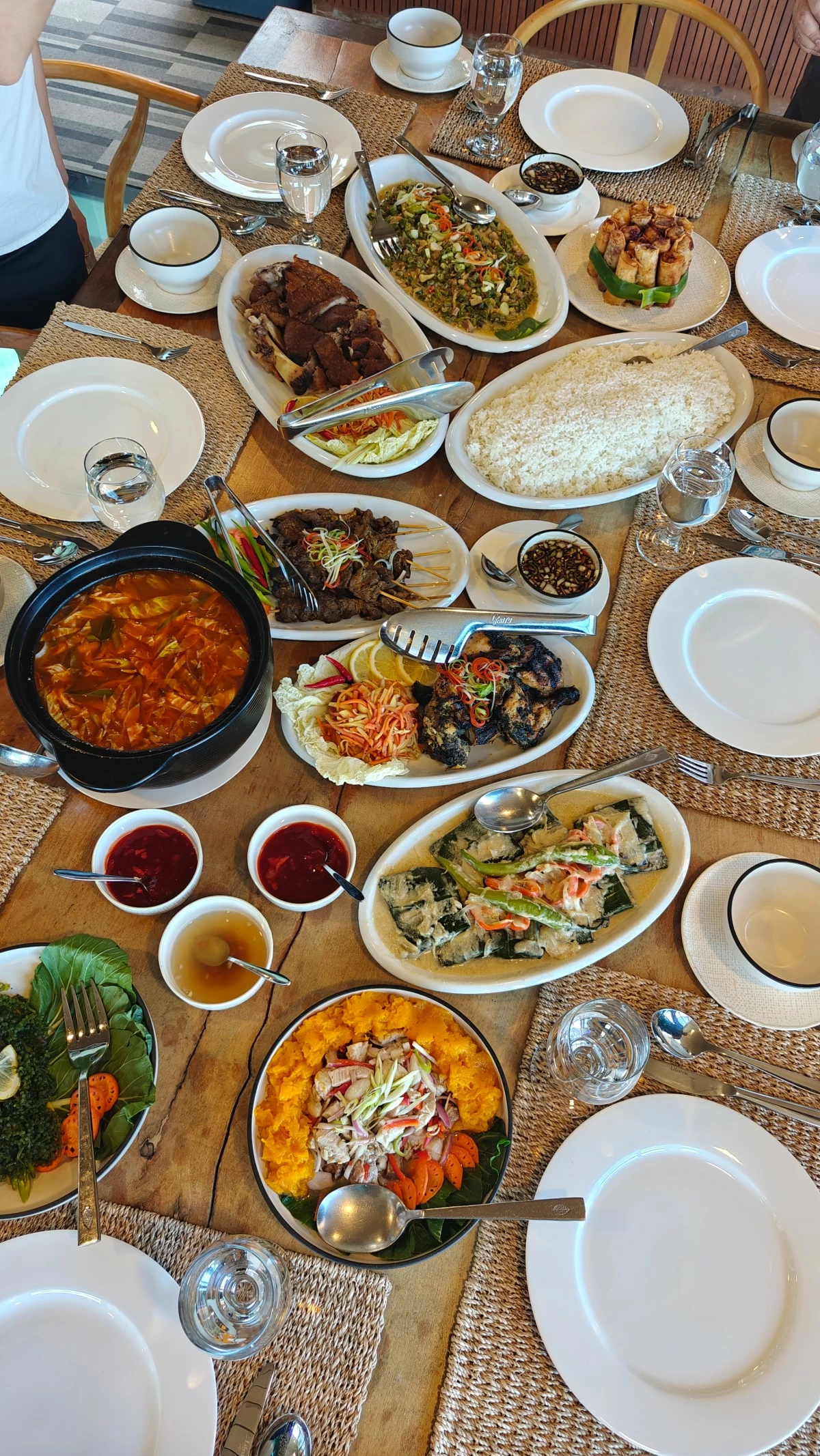 Food offerings at Mangrove (Photo courtesy of SETIR)