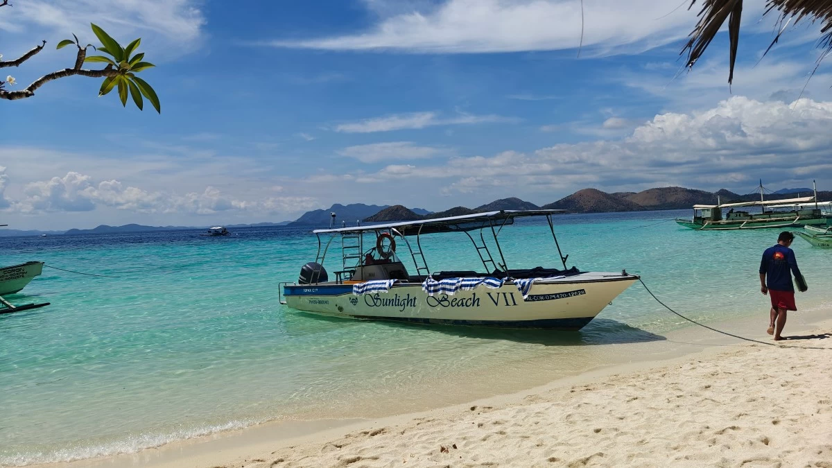 Guests can go island hopping with the help of the resort's Bluebay Dive Shop (Photo by the author)