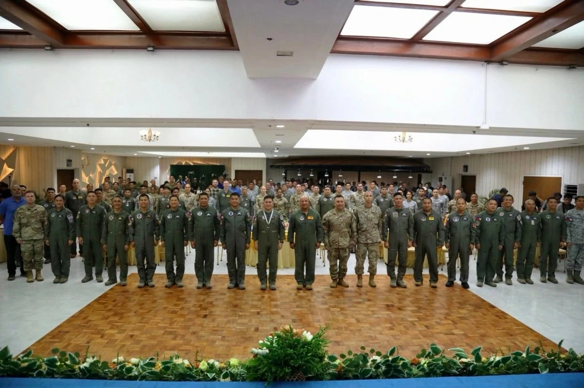 Troops from the Philippine Air Force (PAF) and United States Air Force Pacific (US PACAF) kick off Exercise Cope Thunder 26-1 at Clark Air Base in Pampanga on April 6, 2026. (Photo: PAF)