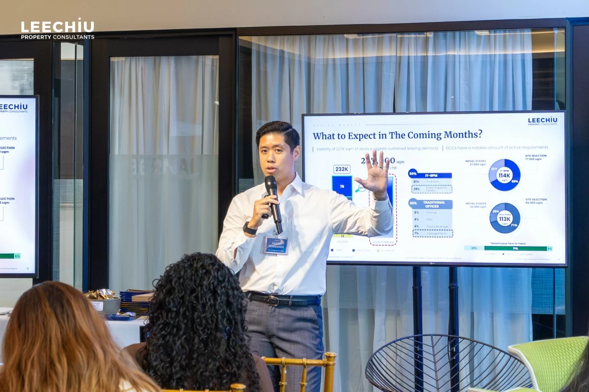 Leechiu Property Consultants Director of Commercial Leasing Mikko Barranda