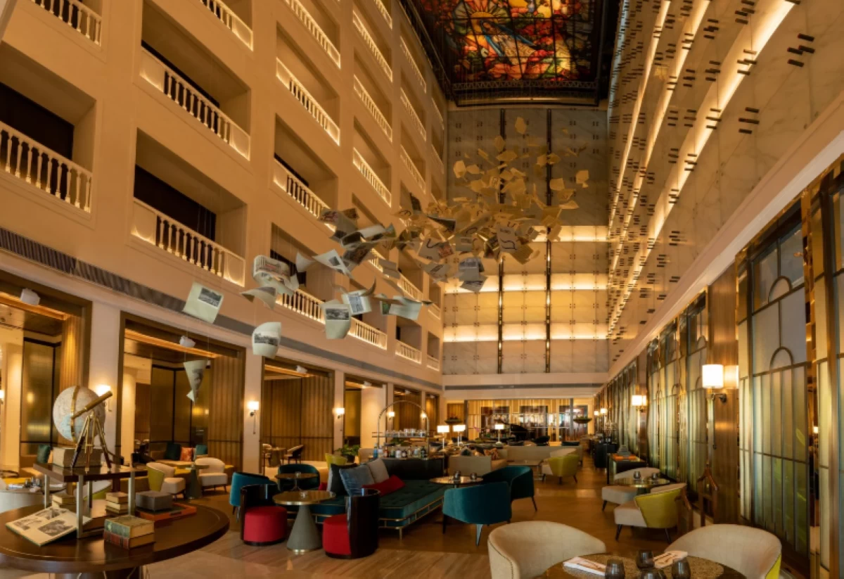 El Atrio lobby of Admiral Hotel (Photo courtesy of Admiral Hotel)