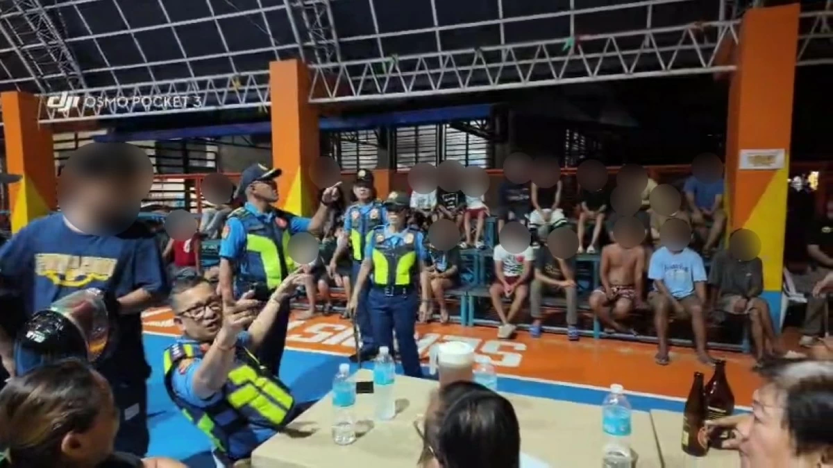 Tthe apprehended persons in Muntinlupa (Photo from the Muntinlupa police) 