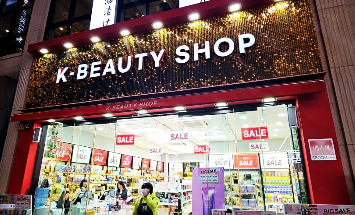 A K-beauty store in Seoul (Jonathan Hicap) 