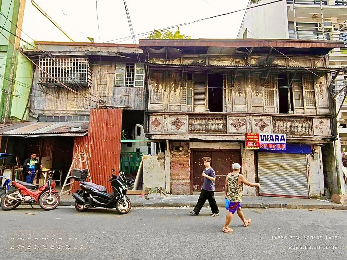 The 150-year-old De Jesus‑Del Rosario‑Lucena Ancestral House in Bilibid Viejo, Quiapo, stands as one of Manila’s last surviving bahay na bato, its stone walls and capiz windows quietly witnessing centuries of history. (Photos courtesy of Manileños for Heritage - M4H)