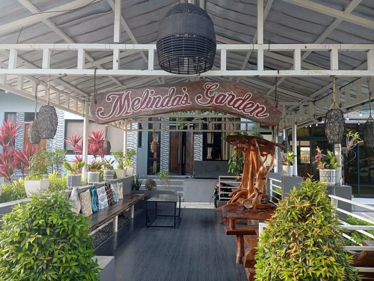 Plants make the landscape at Melinda's Garden and Private Resort (photo by Nel Andrade)