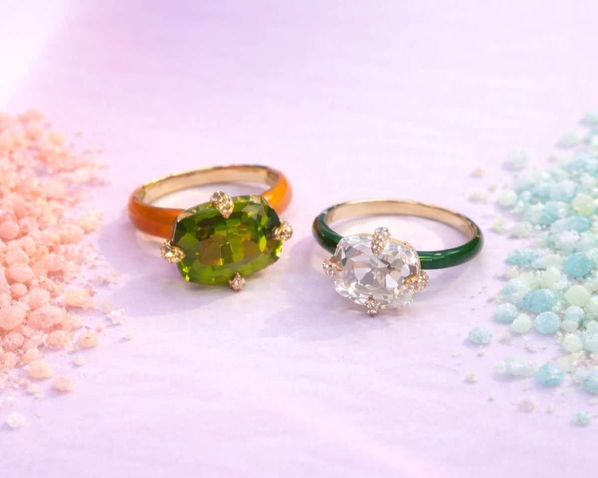 Pop Rocks rings (Photo courtesy of Atelier 818 Fine Jewelry)