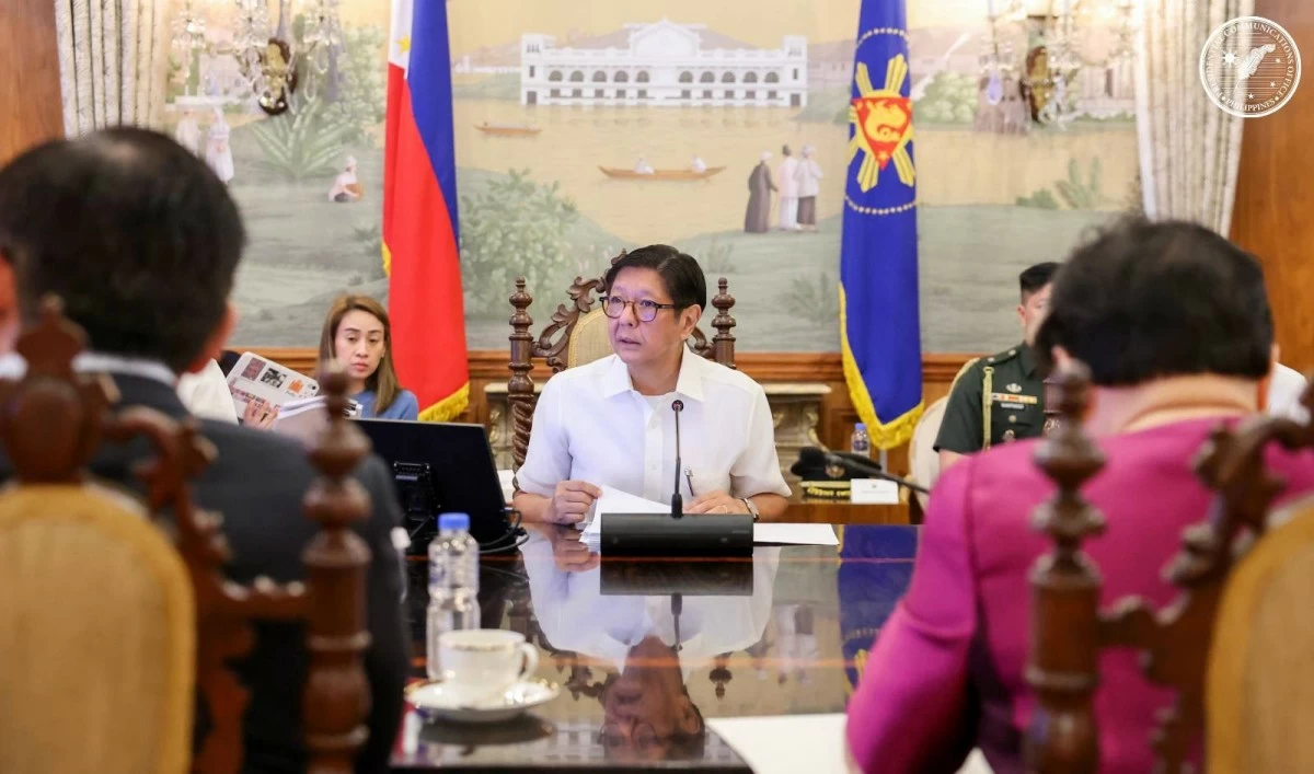 President Ferdinand R. Marcos Jr. presides over the UPLIFT Committee meeting on April 7, 2026 to review the Development Budget Coordination Committee's recommendations on the excise tax on petroleum products. (Photo courtesy of PCO)