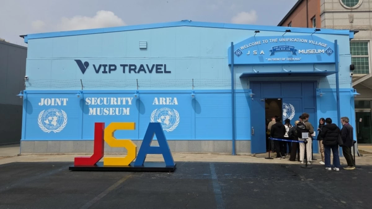 Joint Security Area (JSA) Museum in Paju City, South Korea (Jonathan Hicap) 
