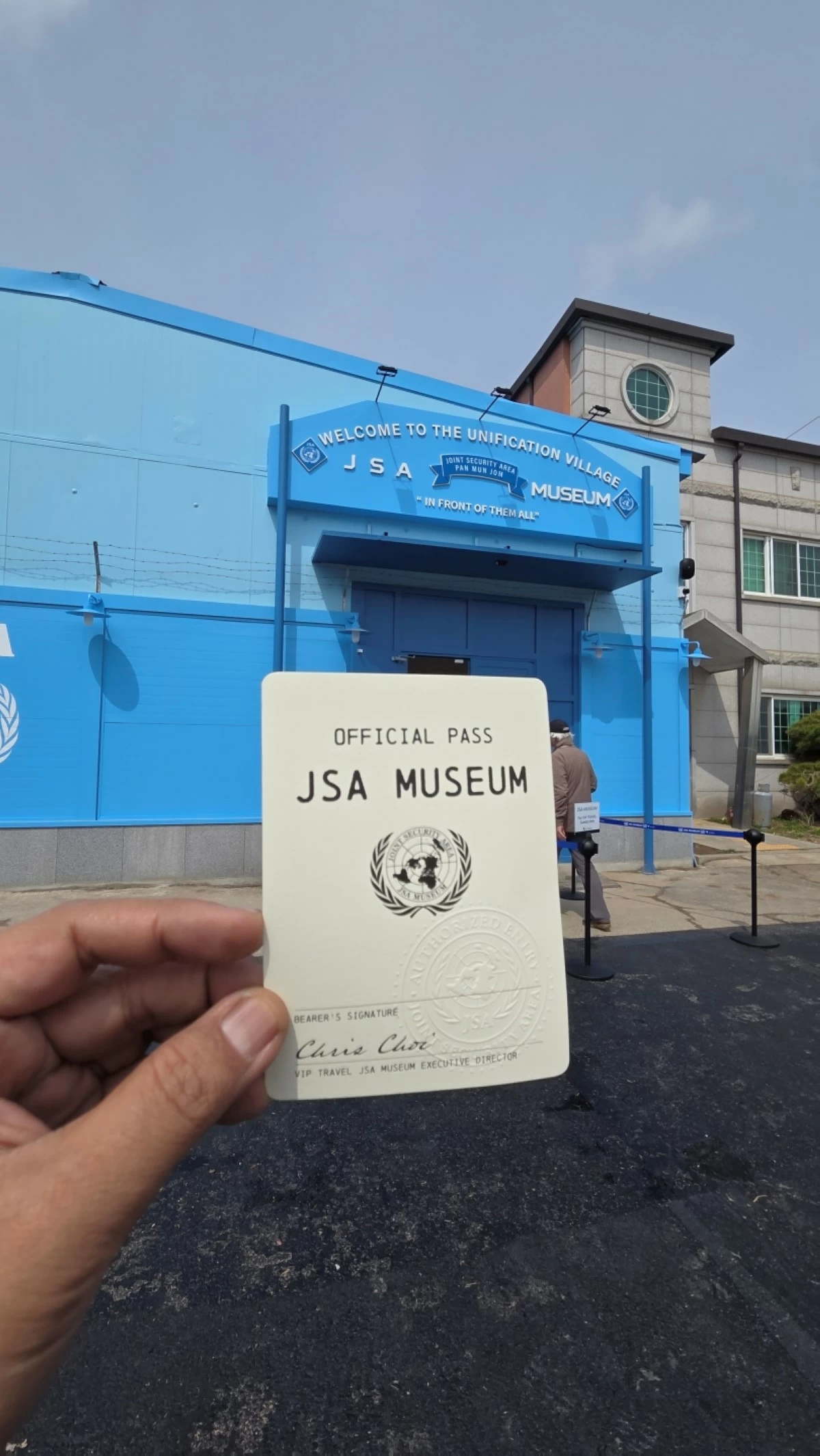 Joint Security Area (JSA) Museum in Paju City, South Korea (Jonathan Hicap) 
