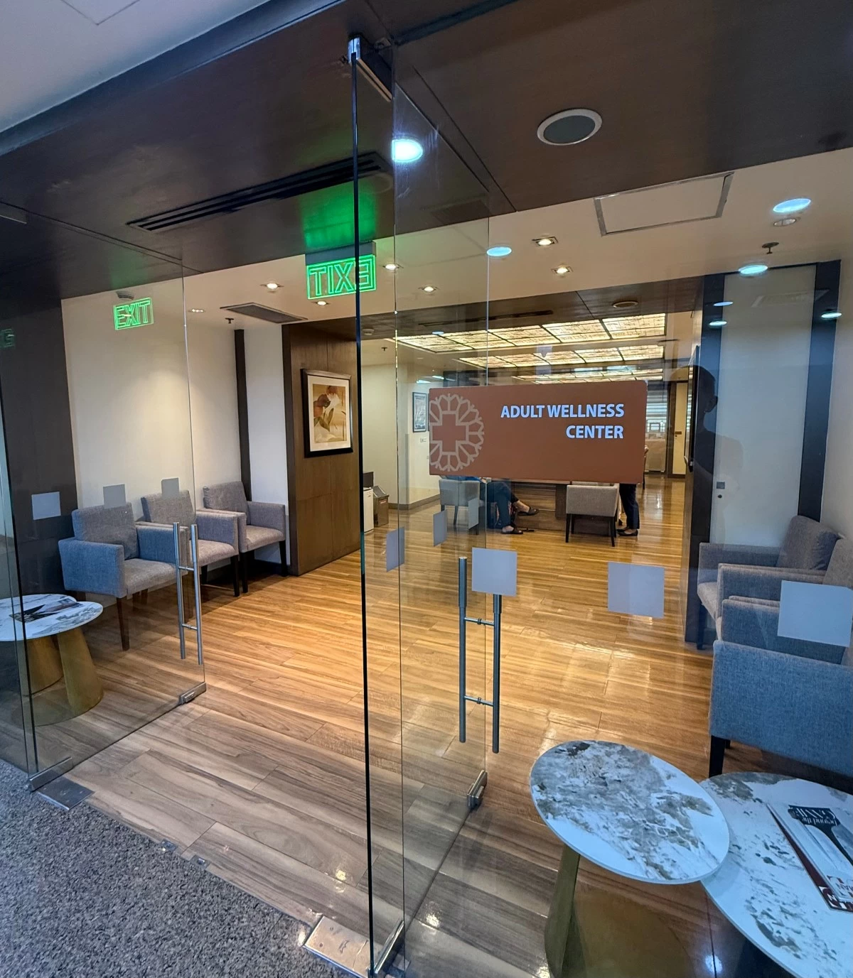 The Adult Wellness Center, a section within the Institute. 