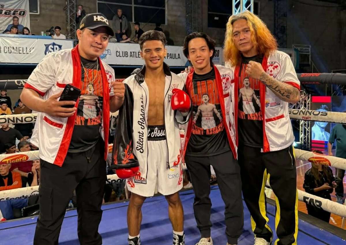 Miel Fajardo destroys Argentine foe in 65 seconds to earn world title shot