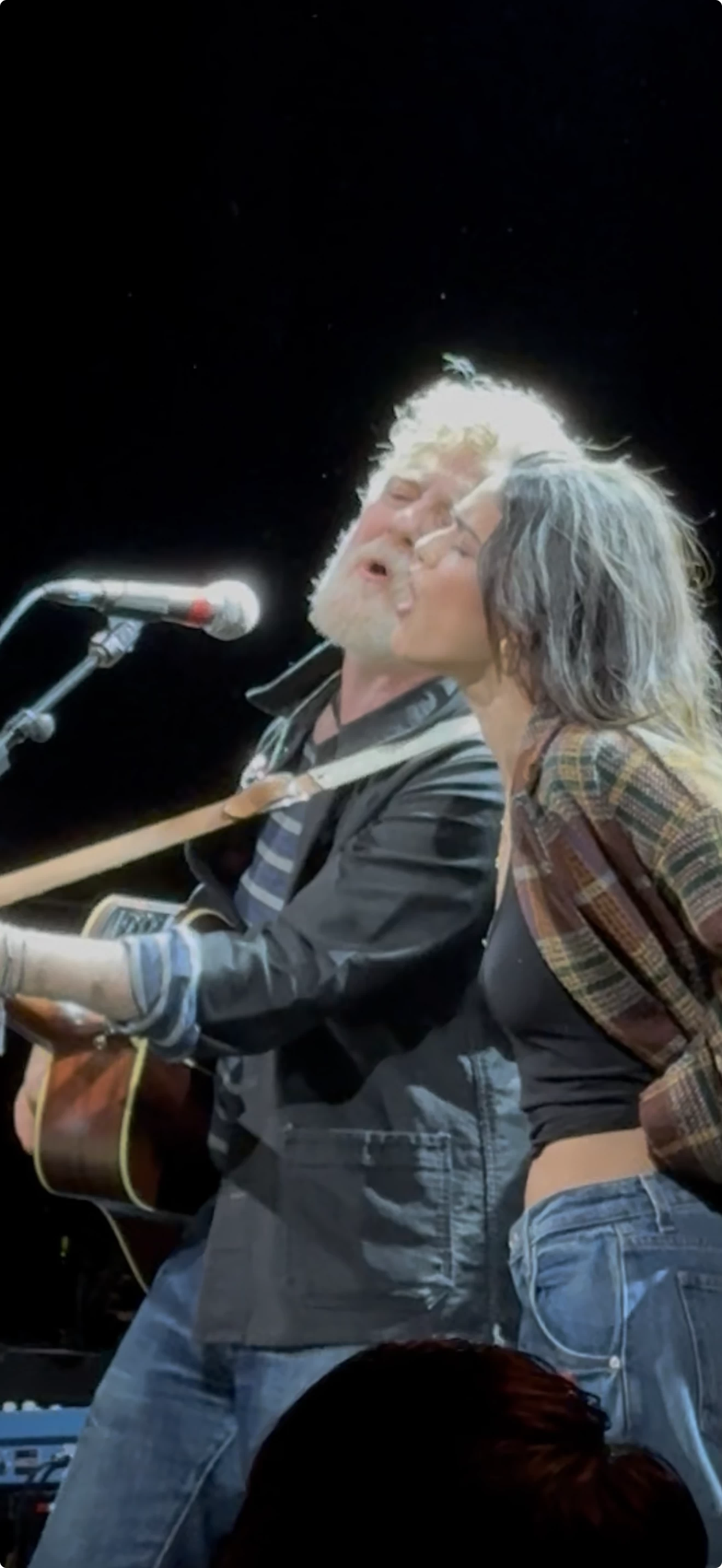 Glen Hansard and Rachel Zegler