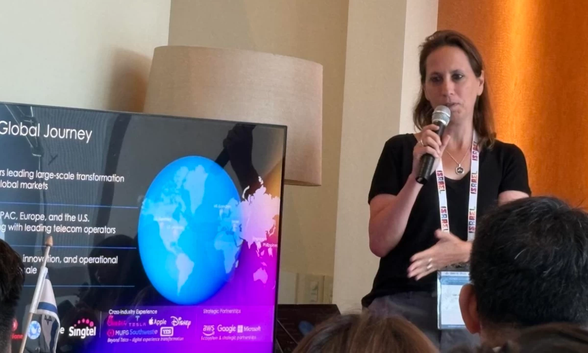 Liat Azulay of AMDOCS delivered the keynote address, “From Israel to the Philippines: Cyber Innovation in the Age of AI