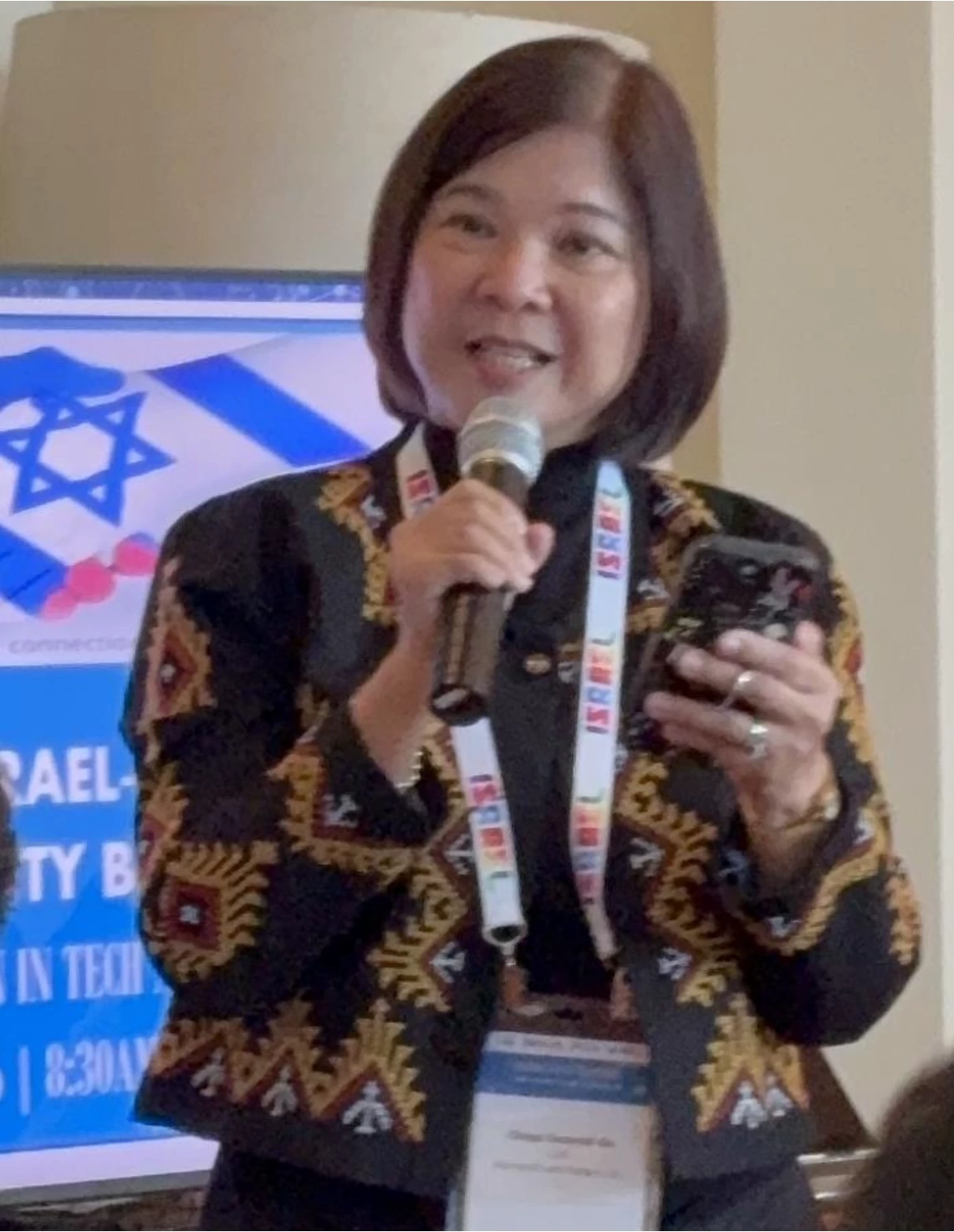 Advocate of female empowerment in business and industry, Chiqui Escareal-Go, delivered the keynote address titled “She Already Knew the Password