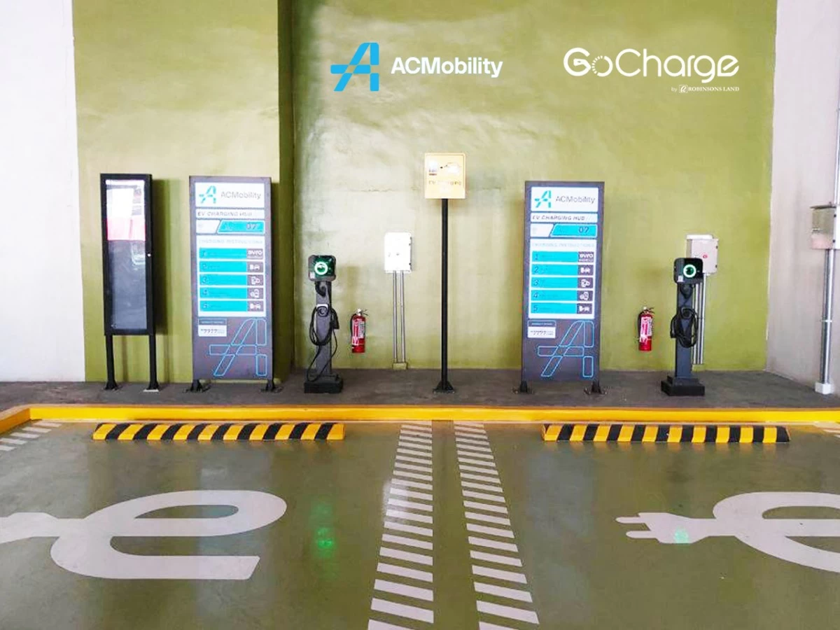 Robinsons Malls is rolling out more EV charging points across its locations, with support from ACMobility, to widen access to cleaner transport. (Photo courtesy of Robinsons Mall)