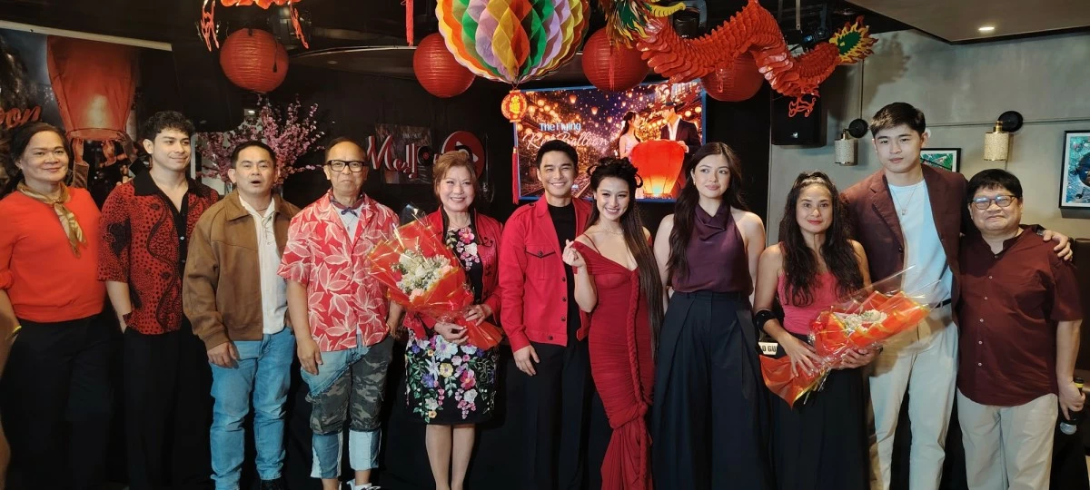 The cast and production staff of 'The Flying Red Balloon' under DGTAL Productions.
