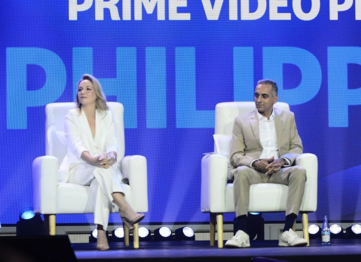 Caitlin Parkinson, head of APAC Programming Strategy of Prime Video, and Chaitanya Divan, head of Content Acquisition, Prime Video Southeast Asia (Jonathan Hicap)