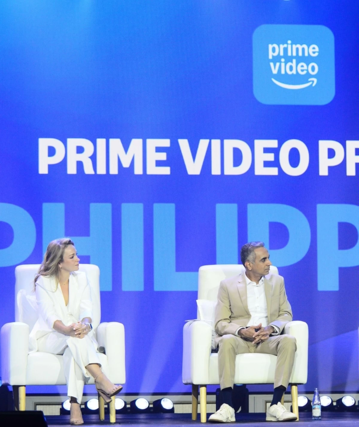 Caitlin Parkinson, head of APAC Programming Strategy of Prime Video, and Chaitanya Divan, head of Content Acquisition, Prime Video Southeast Asia (Jonathan Hicap)