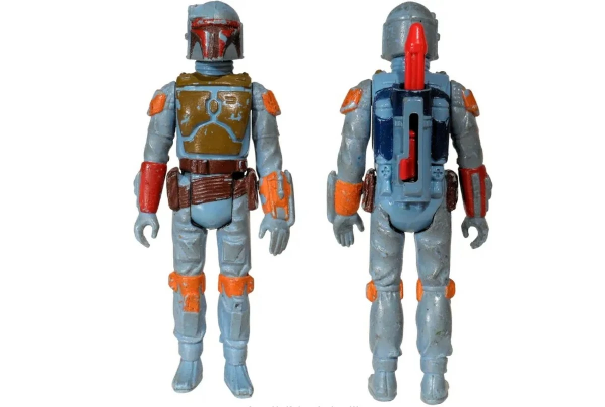 A WEALTHY BOUNTY Kenner's unreleased Boba Fett action figure sold for a whopping ₱77 million. (Photo: Goldin Auctions)