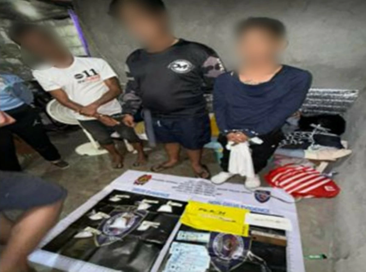 The buy-bust operation conducted by the Southern Police District in Barangay Rizal, Taguig on April 15 (Photo from SPD) 