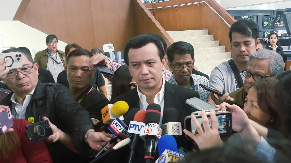Former senator Antonio Trillanes IV (Ellson Quismorio/ MANILA BULLETIN)
