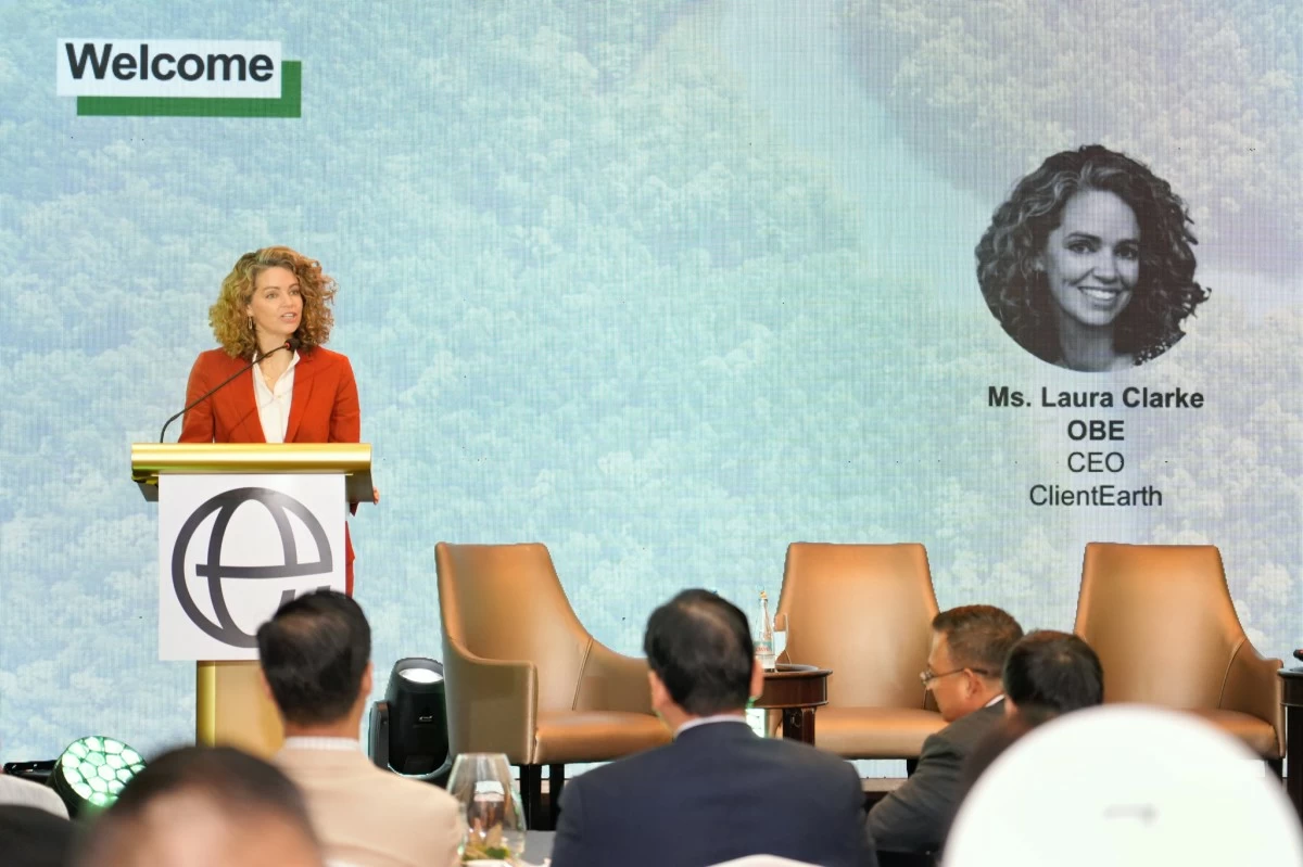 Laura Clarke OBE, CEO of ClientEarth
