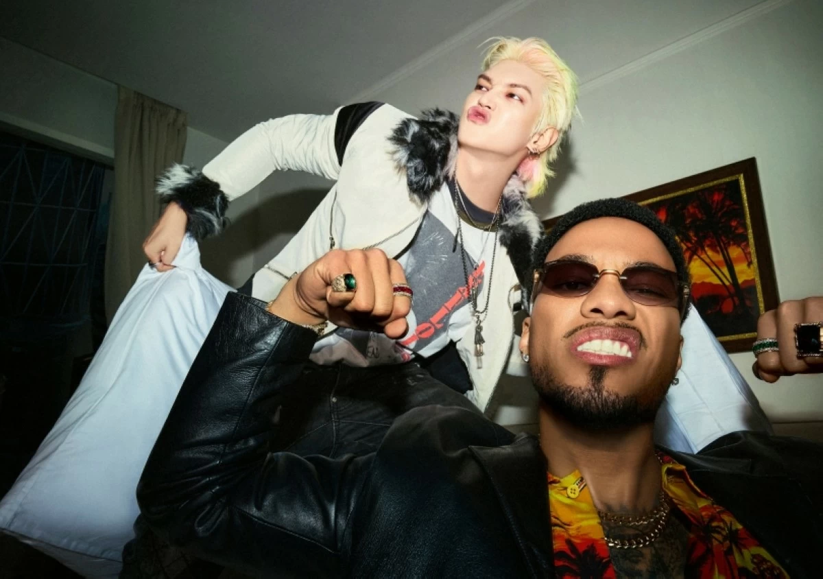 NCT’s Taeyong (left) and Anderson .Paak (SM Entertainment) 