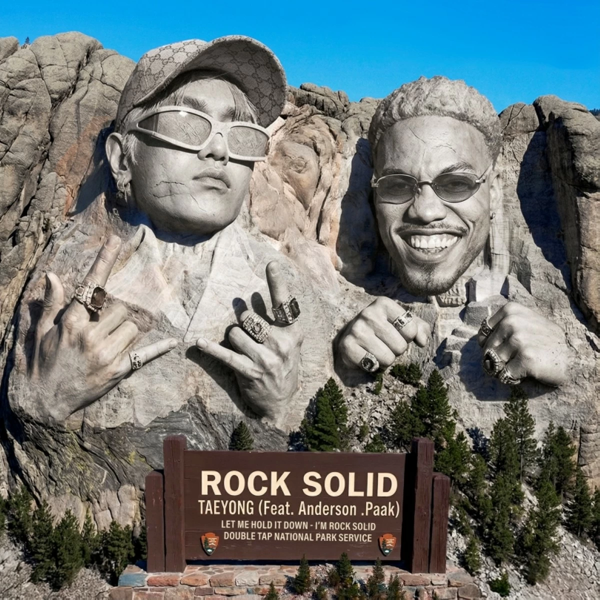 NCT’s Taeyong and Anderson .Paak (SM Entertainment) 