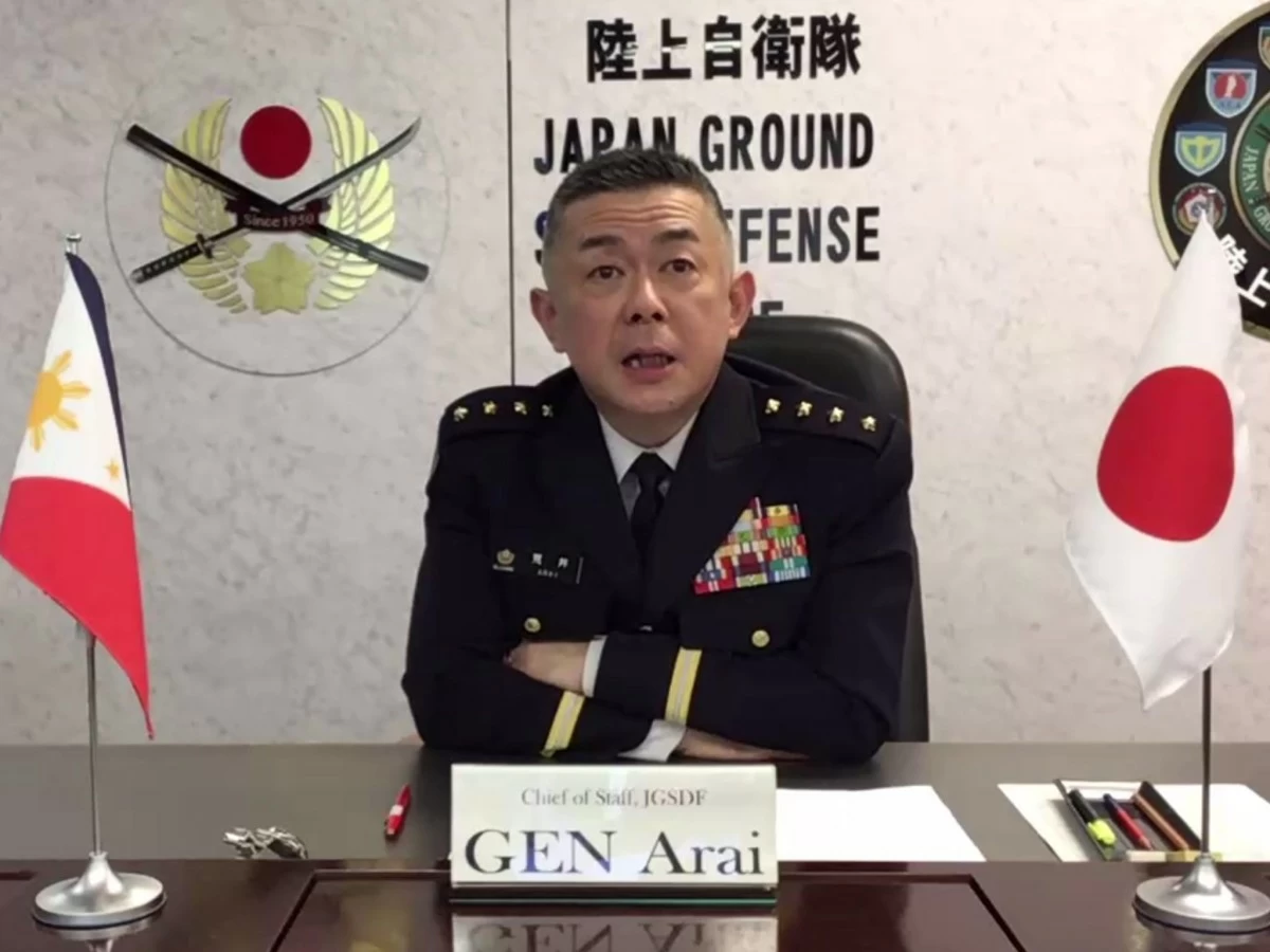 Japan Ground Self-Defense Forces Chief of Staff Gen. Arai Masayoshi (Photo: Philippine Army)