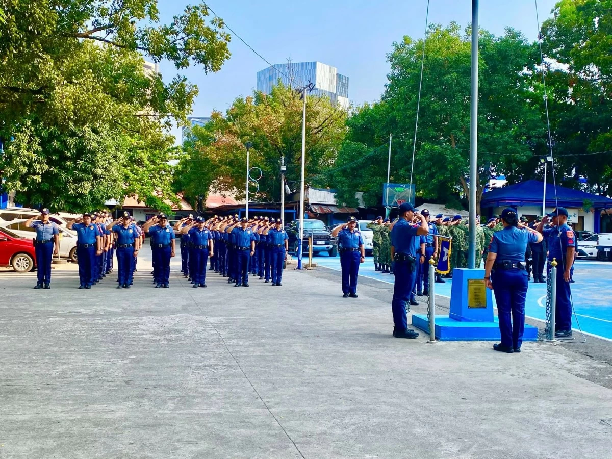 FLAG-RAISING ceremony at the CCPO. (FB)