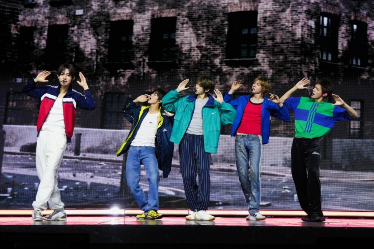 K-pop group Cortis during their media showcase for lead single 