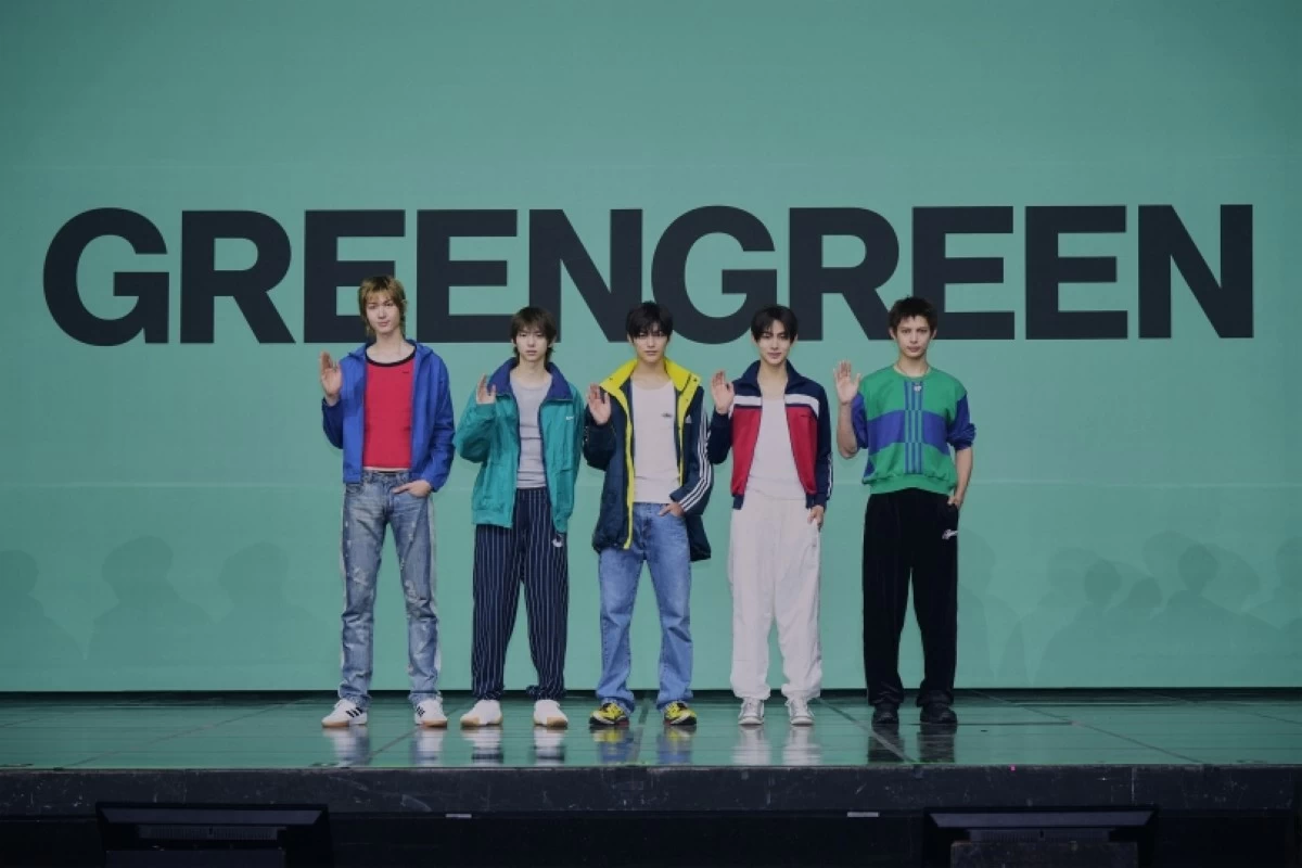 K-pop group Cortis during their media showcase for lead single 