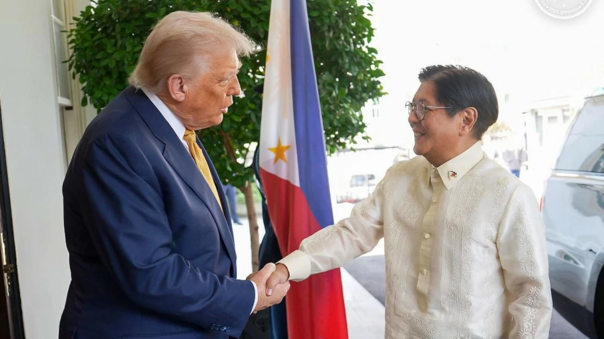 US President Donald Trump and President Marcos